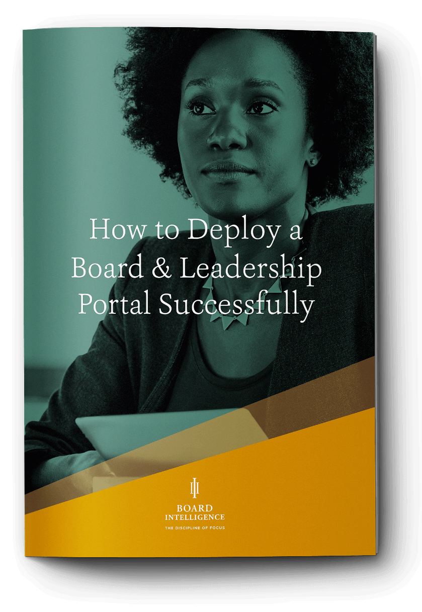 How to deploy a board portal successfully